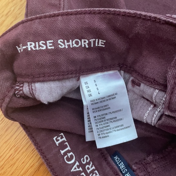 American Eagle ‘Hi-Rise Shortie’ Shorts - Picture 4 of 4